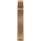 Ekena Millwork 6-in W x 26-in D x 32-in H Funston Slat Rough Cedar Woodgrain TimberThane Outlooker, Primed Tan OUTUR060X26X32FST24RCPR - alternate 4